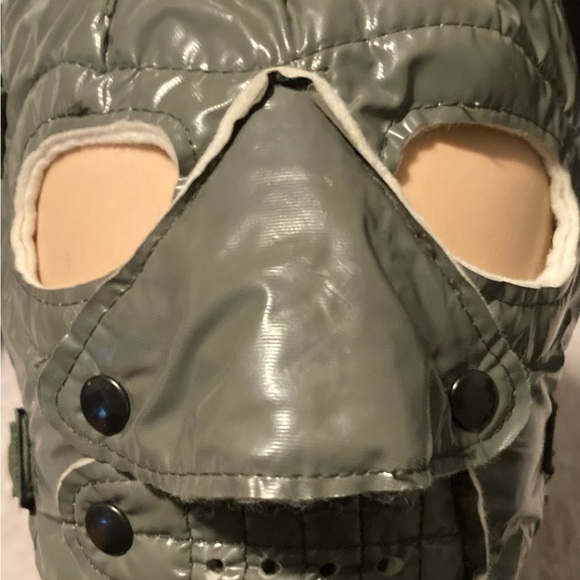 "The Riddler" Mask, Extreme Cold Weather Winter Face Mask Olive Green - Picture 6 of 7